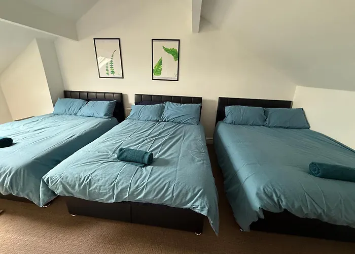 Vakantiehuis Serviced - - 3 Bed House-close To Centre -m621 & M1 - Contractors - Business Travellers - Families *